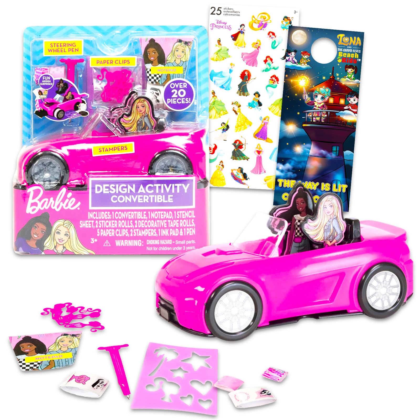 Amazon.co.jp: バービーおもちゃカーアクティビティセット